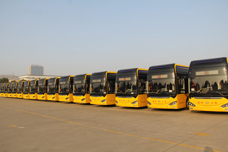 嘉兴市本级首批15辆氢燃料电池公交车到位